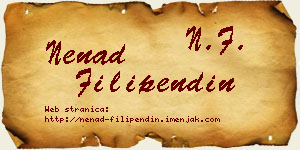Nenad Filipendin vizit kartica